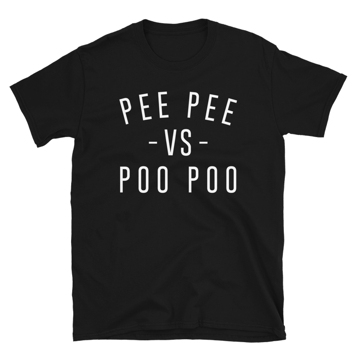 The Pee Pee Poo Poo Man Tee - Pee Pee vs Poo Poo