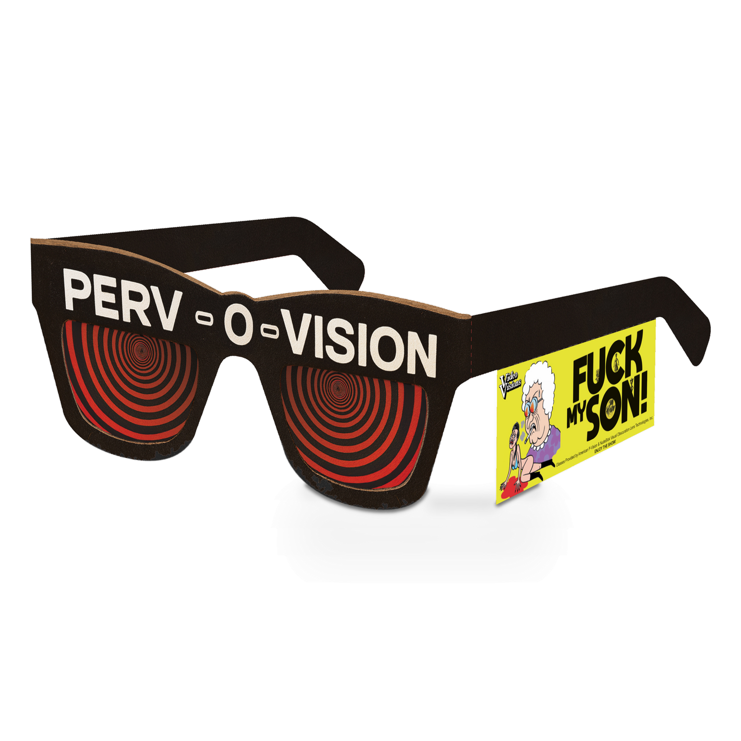 Fuck My Son! PERV-O-VISION / NUDE BLOK Glasses